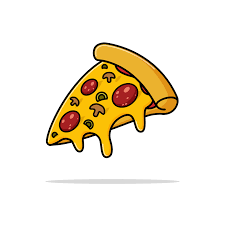 illustration of a piece of pizza