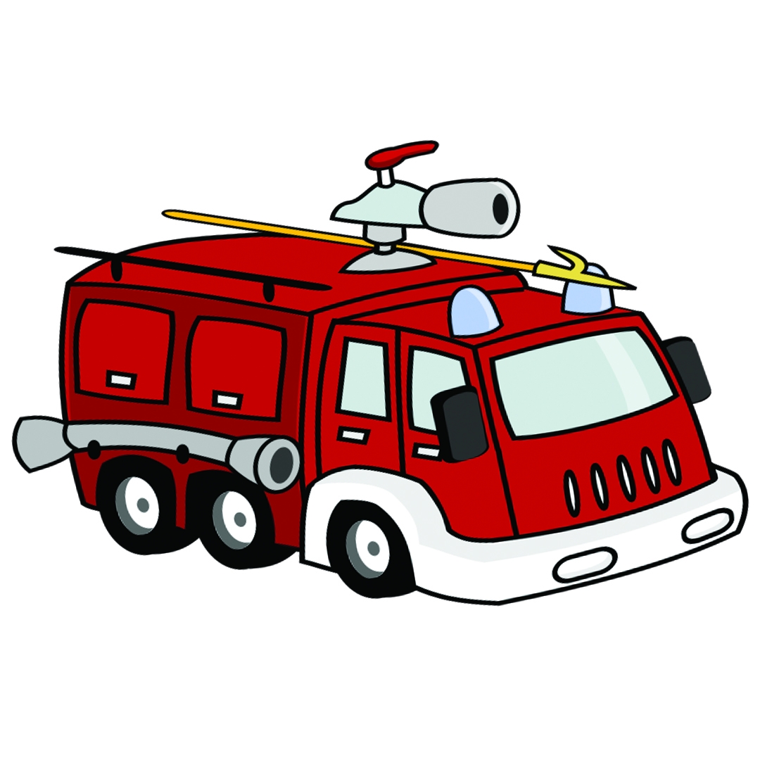 illustration of a fire truck