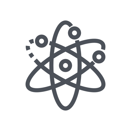 illustration of an atom