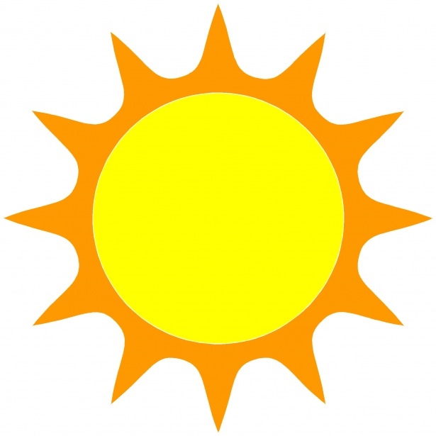 illustration of the sun